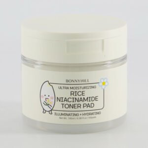 Bonnyhill rice niacinamide toner pad