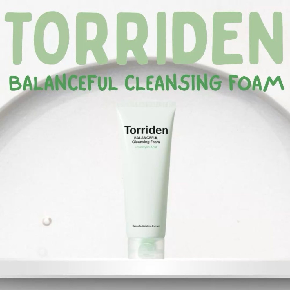 Torriden balanceful cleansing foam