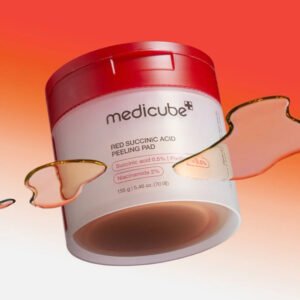 Medicube red succinic acid peeling pad