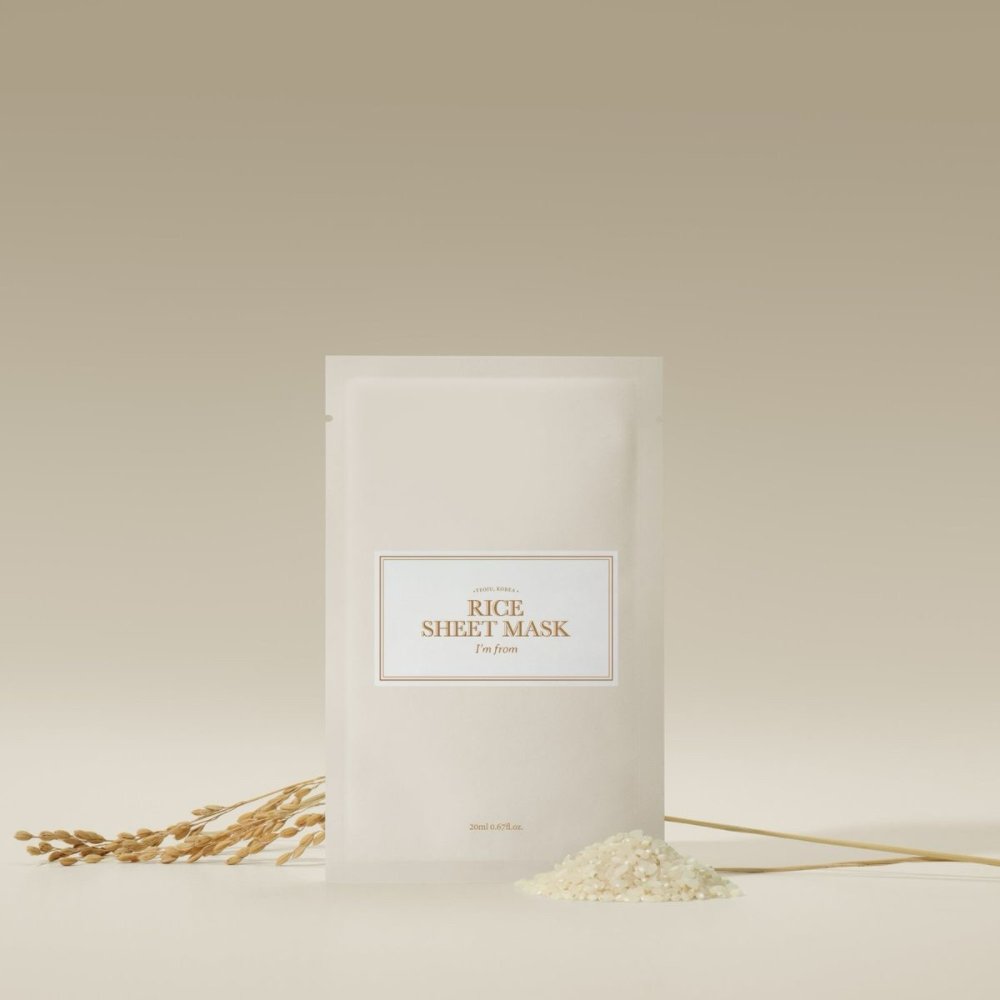 I’m from rice sheet mask