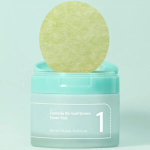 Numbuzin centella re-leaf green toner pad