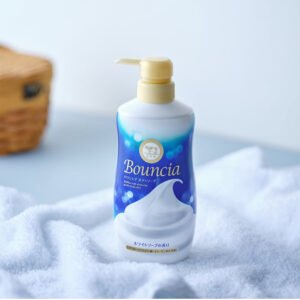 Bouncia body wash pump white soap
