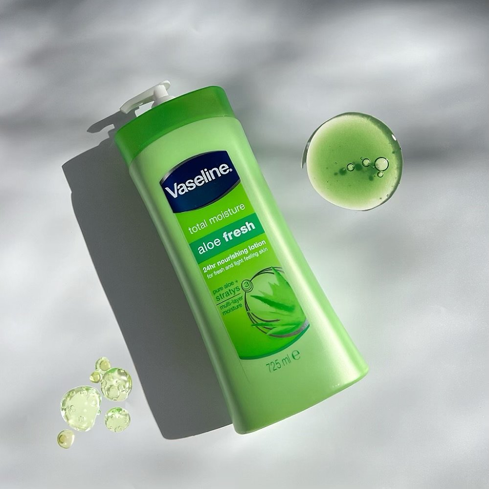 Vaseline total moisture aloe fresh lotion