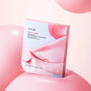 Anua peach 70+ niacin brightening collagen mask