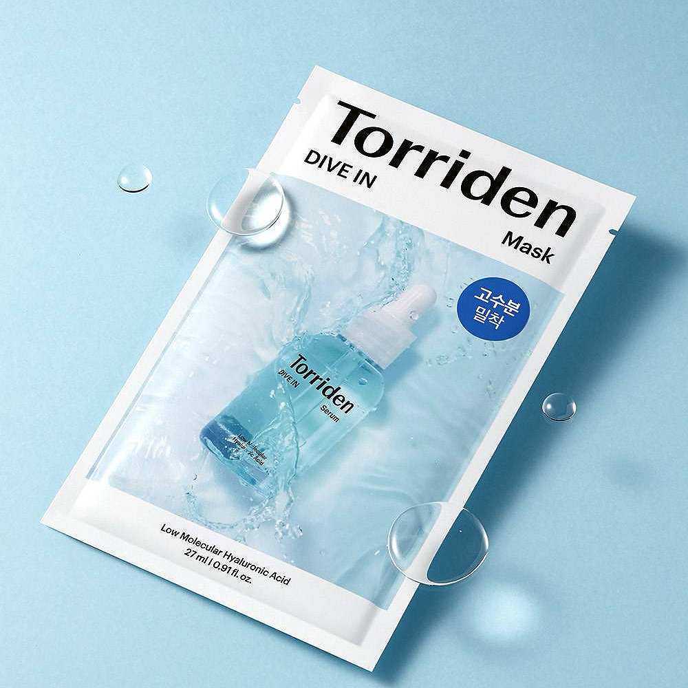 Torriden low molecular Hyaluronic acid dive in mask