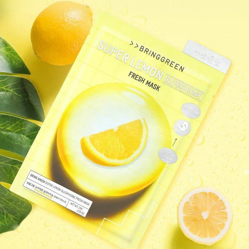 Bringgreen super lemon glutathione fresh mask - Image 3