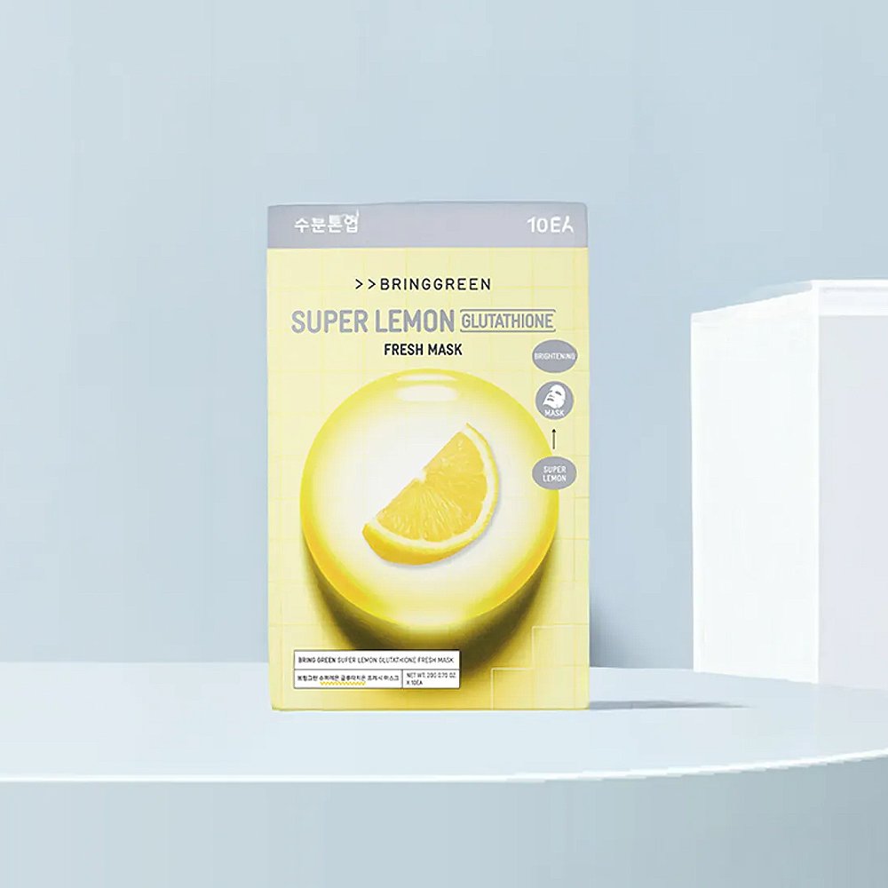 Bringgreen super lemon glutathione fresh mask