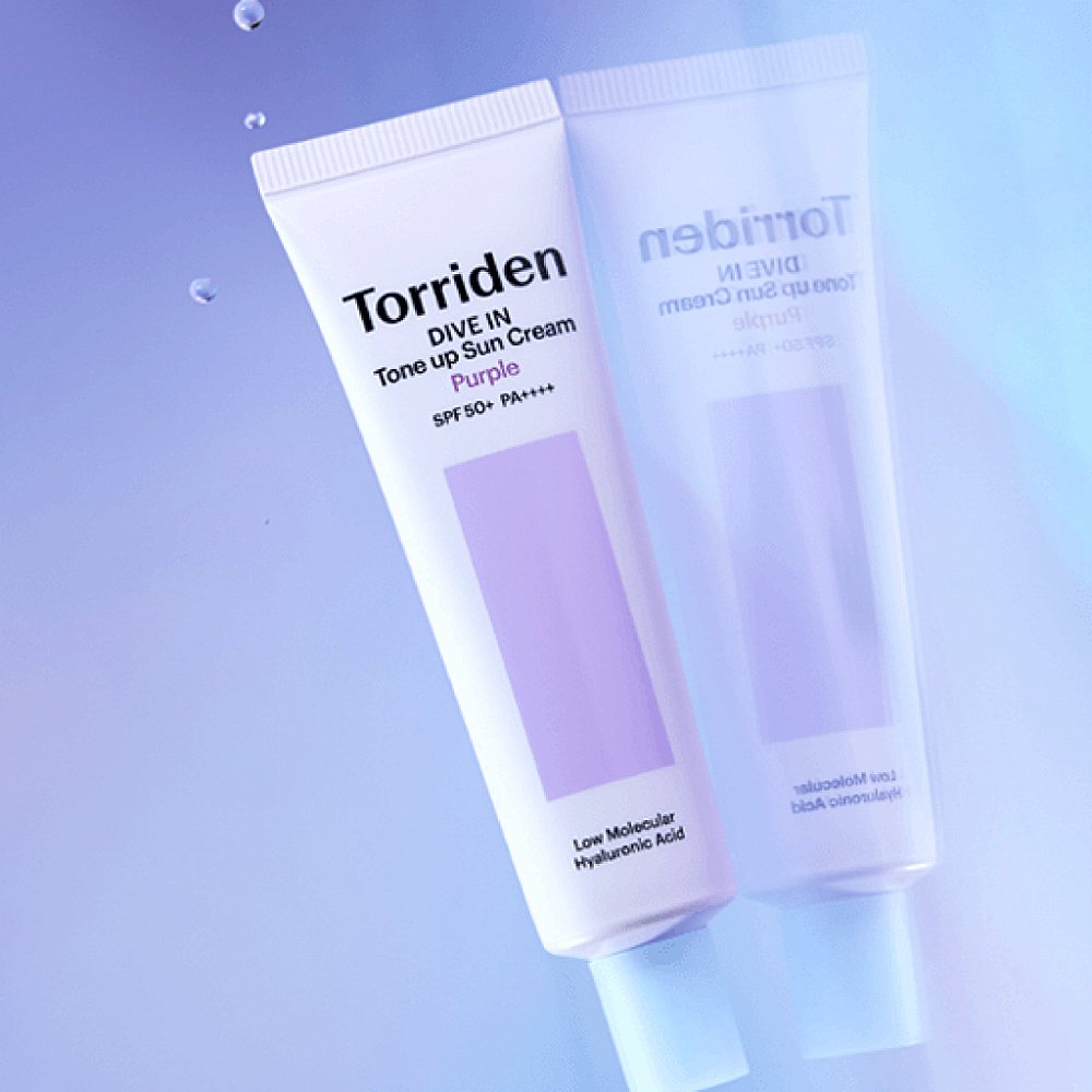 Torriden dive in tone up sun cream