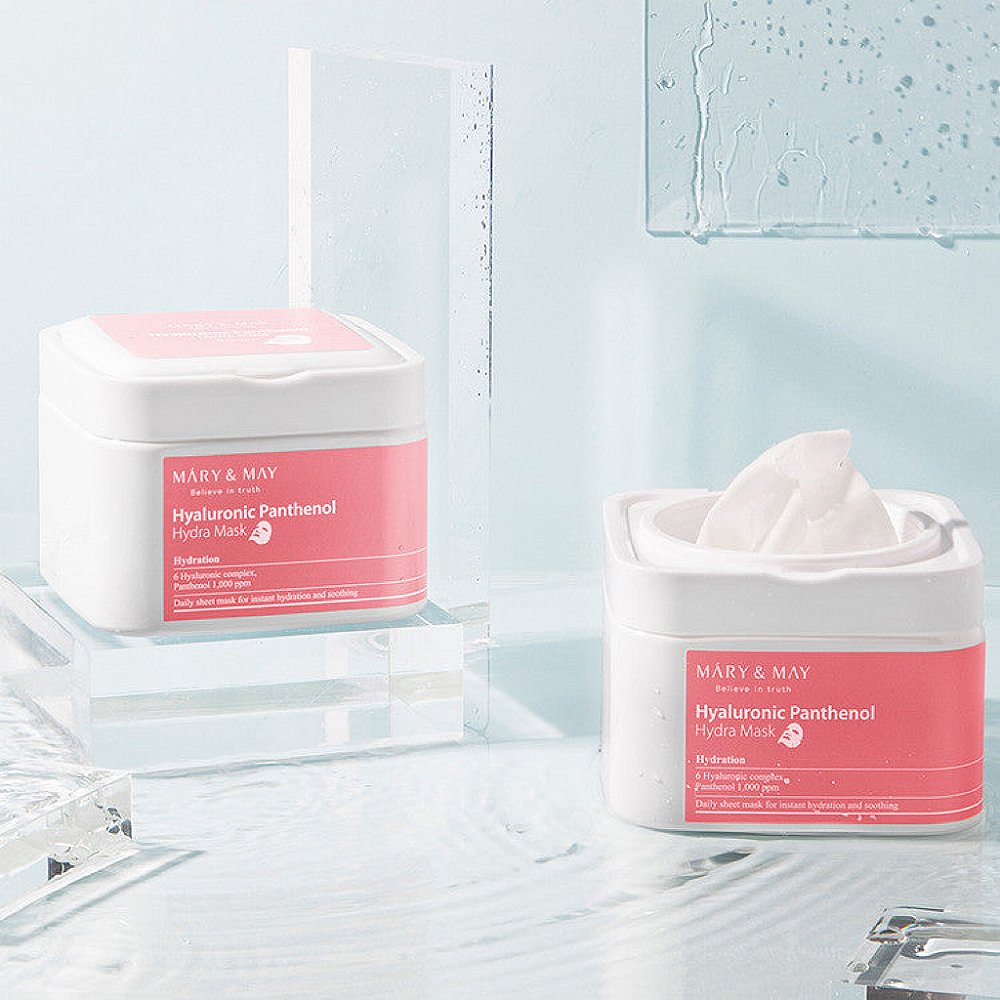 Mary&may hyaluronic panthenol hydra mask - Image 2