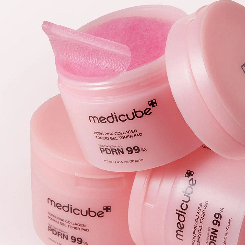 Medicube pdrn pink collagen toning gel toner pad - Image 2