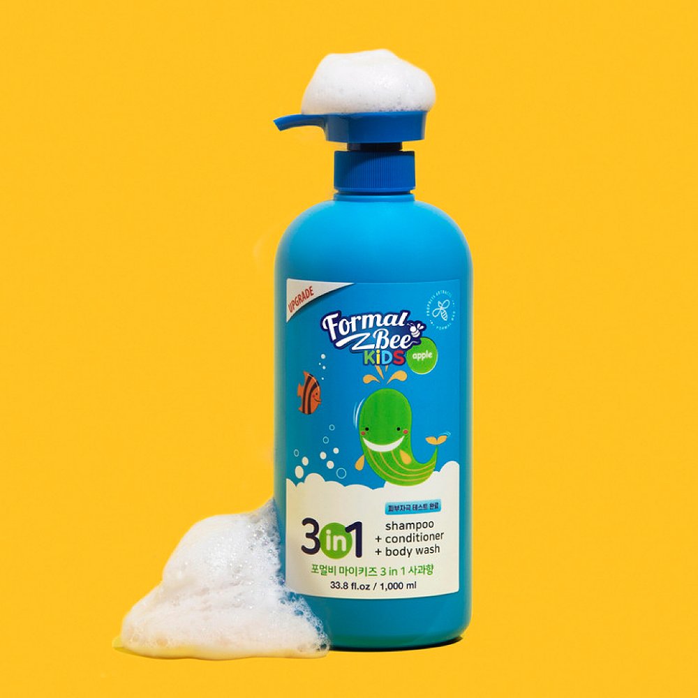 Formal bee kid 3in1 shampoo+conditioner + body wash