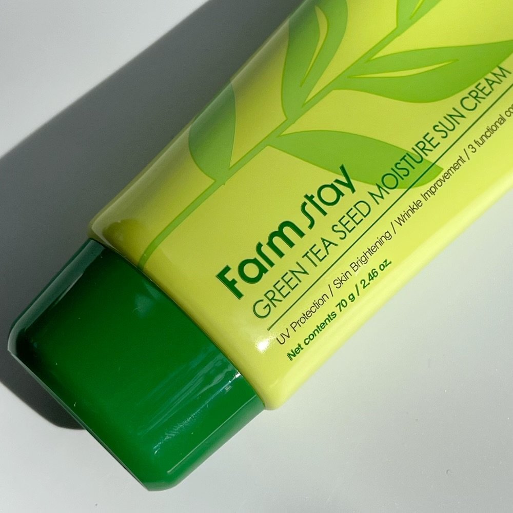 Farmstay green tea seed moisture sun cream - Image 3