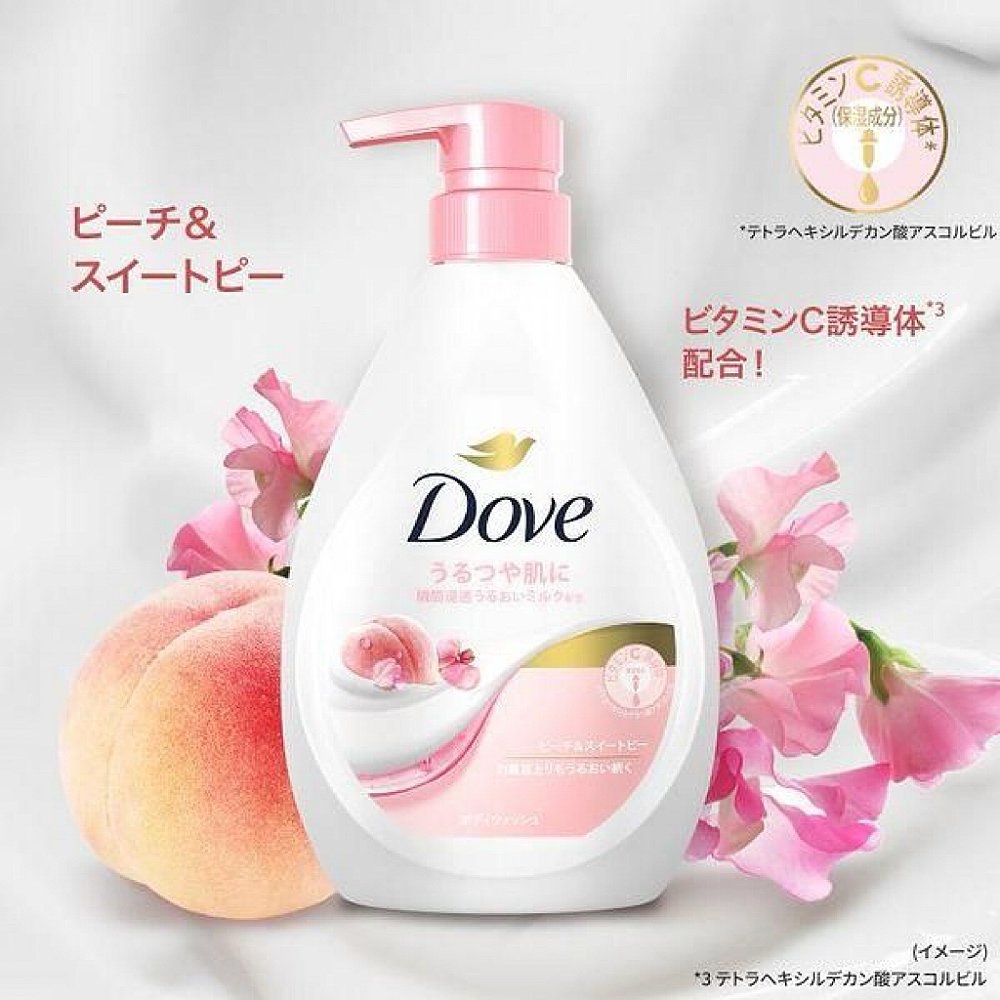 Dove peach & sweet pea body wash