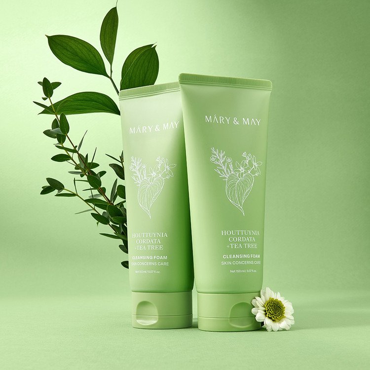 Mary&may houttuynia cordata+ tea tree cleansing foam - Image 3