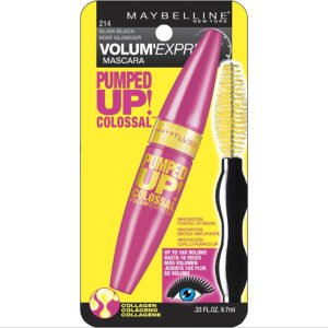 Maybelline pumped up colossal volume express mascara