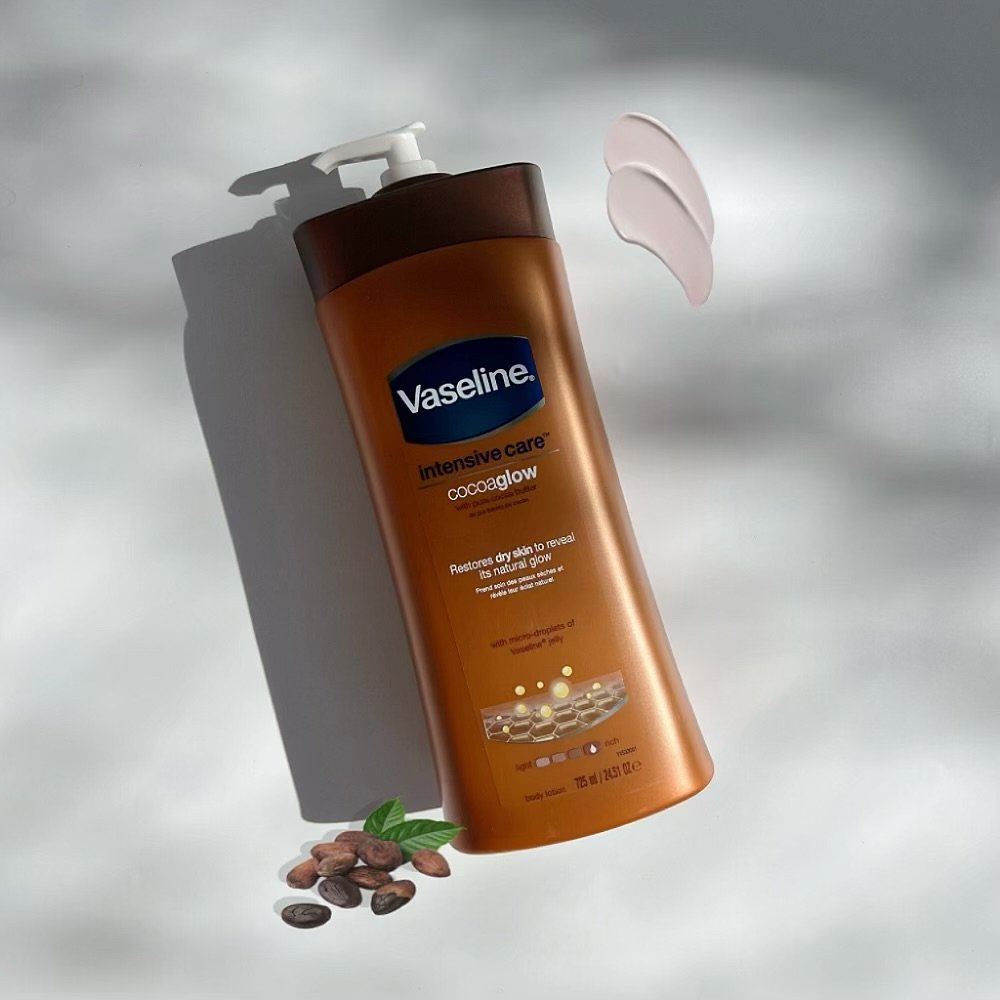 Vaseline intensive care cocoa glow body lotion