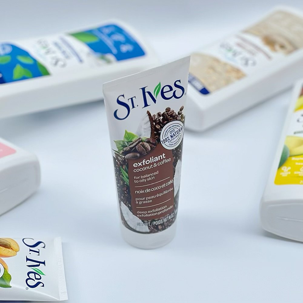 St. Ives exfoliate coconut & coffee scrub