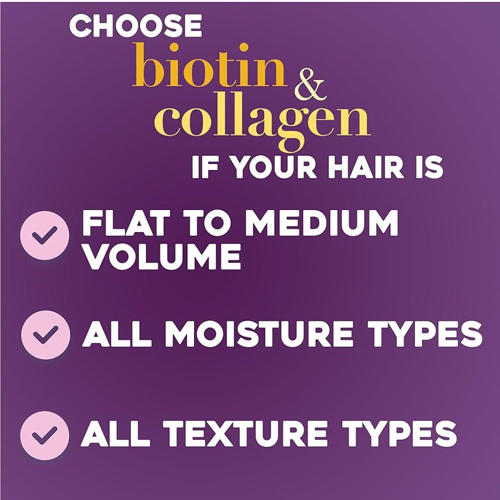 Ogx thick & full + biotin & collagen shampoo - Image 4