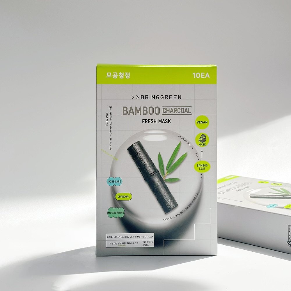 Bringgreen bamboo charcoal fresh mask - Image 2