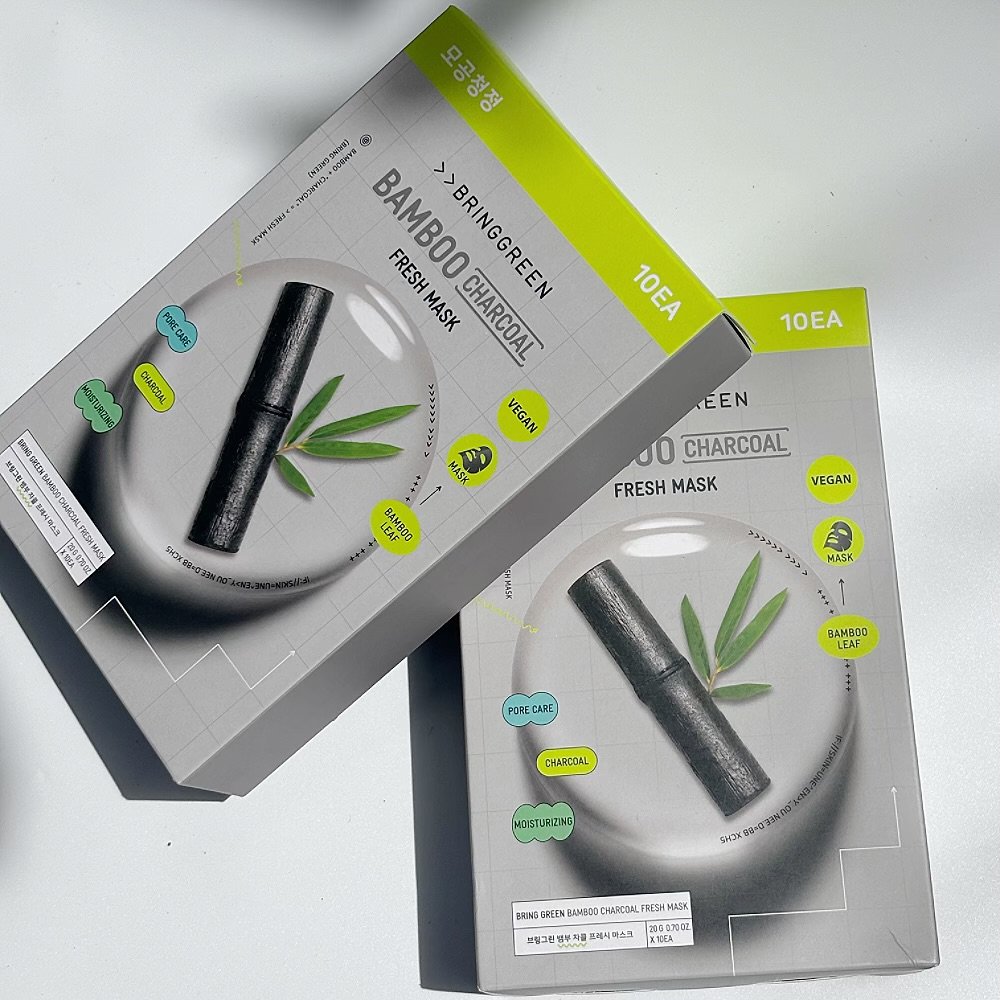 Bringgreen bamboo charcoal fresh mask - Image 3