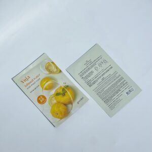 Goodal yuja infused water sheet mask