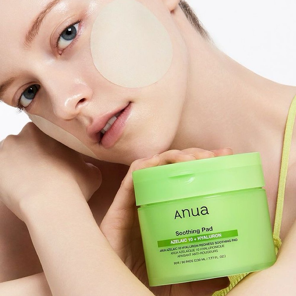 Anua Azelaic 10 hyaluronic redness soothing pad - Image 2