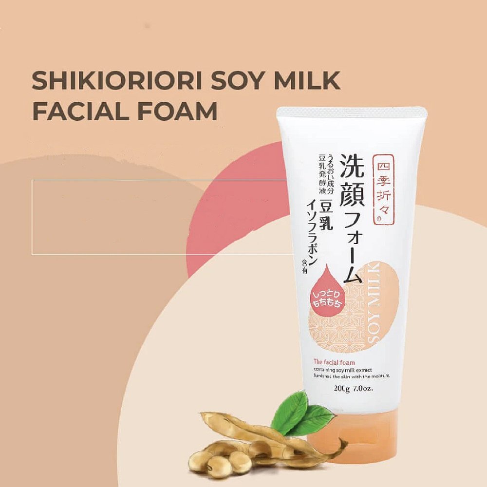 Shikioriori soy milk facial foam - Image 3