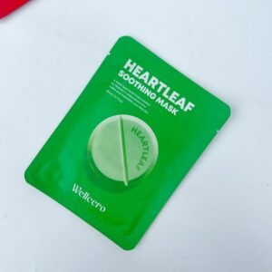 Welleero heartleaf soothing mask