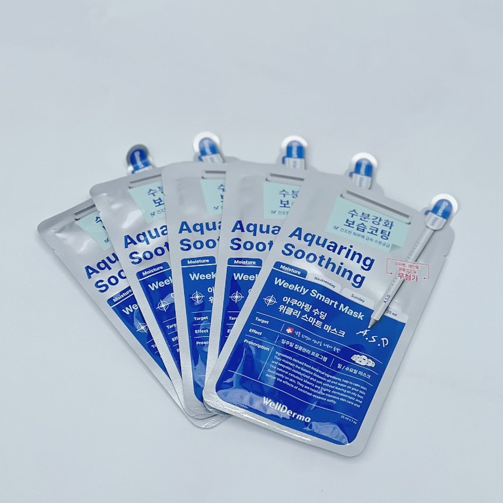Wellderma Aquaring soothing weekly smart mask
