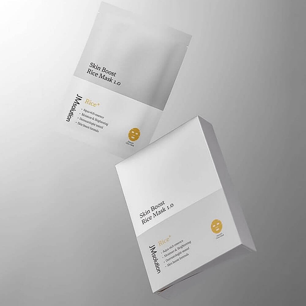 Jmsolution skin boost rice mask