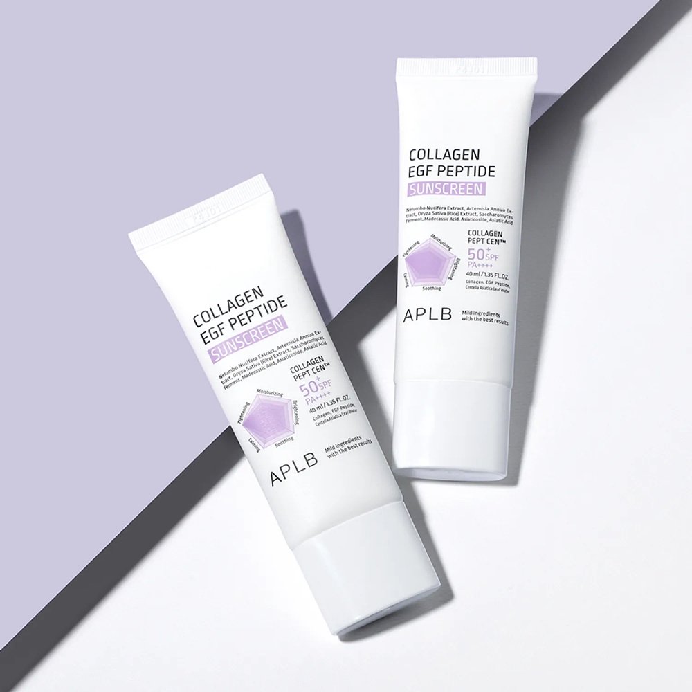 APLB collagen egf peptide sunscreen