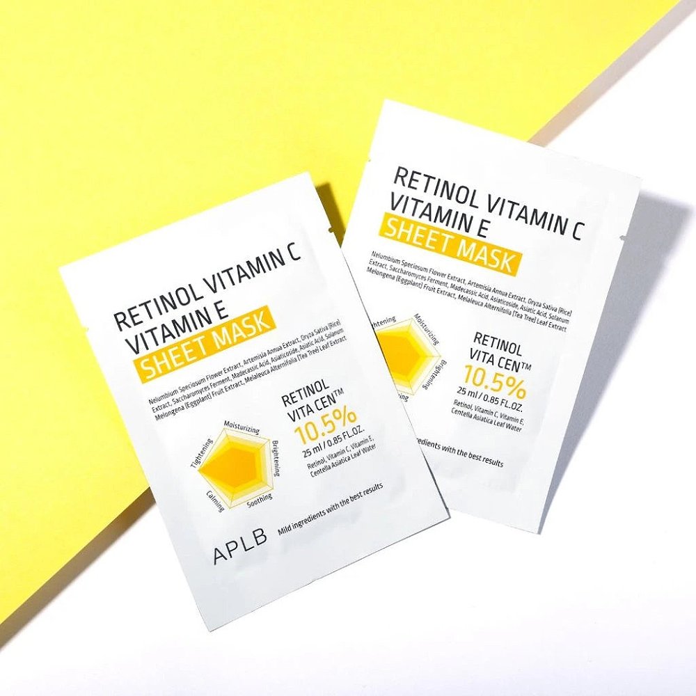 APLB Retinol vitamin c vitamin e sheet mask - Image 4