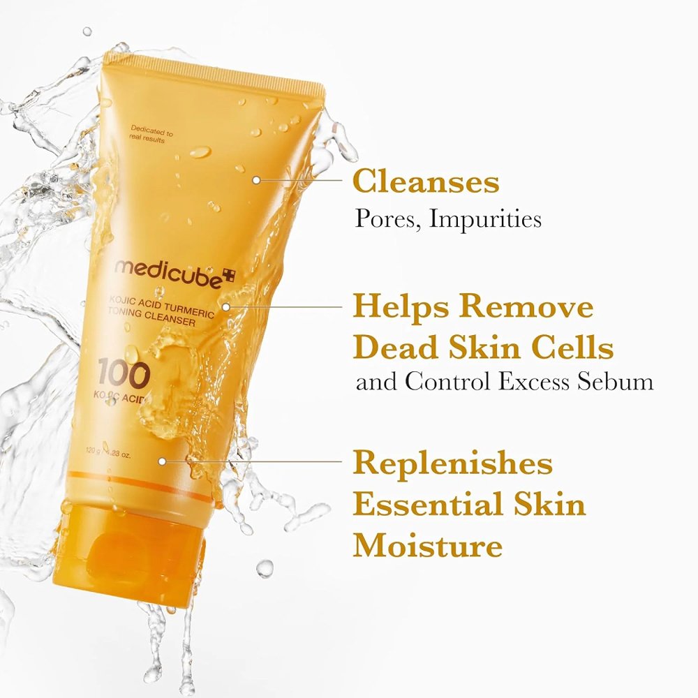 Medicube kojic acid turmeric toning cleanser - Image 4