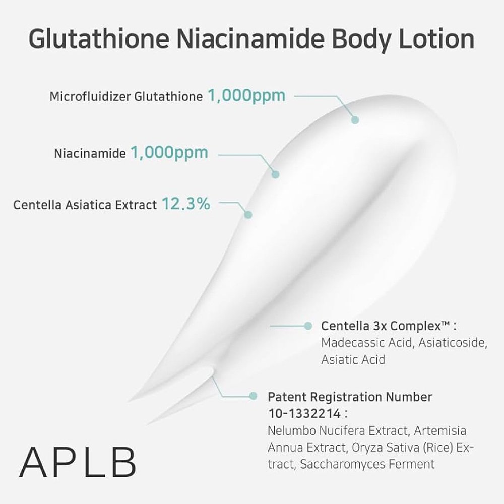 APLB Glutathione niacinamide body lotion - Image 4