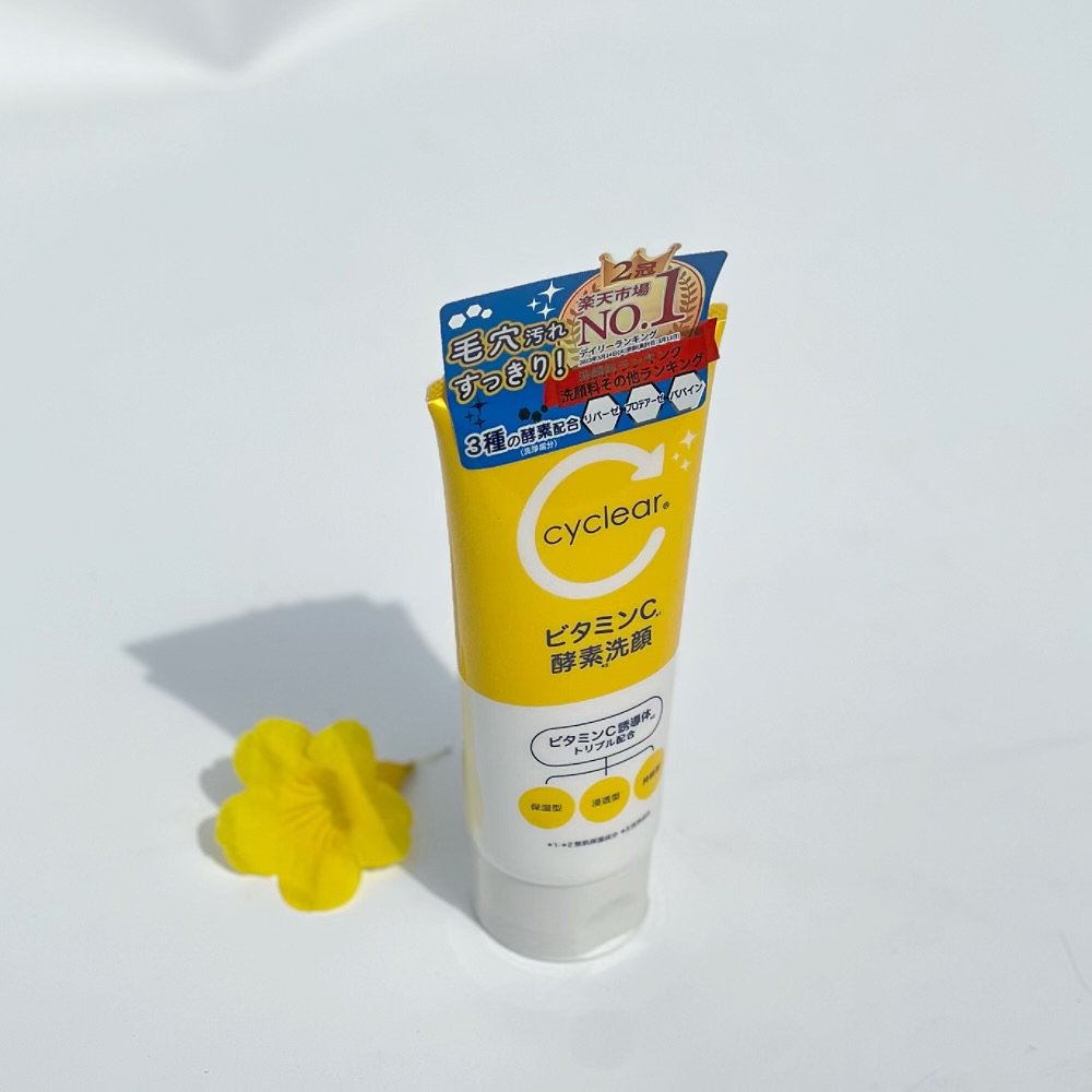 Kumano yushi cycle cyclear vitamin c enzyme face wash