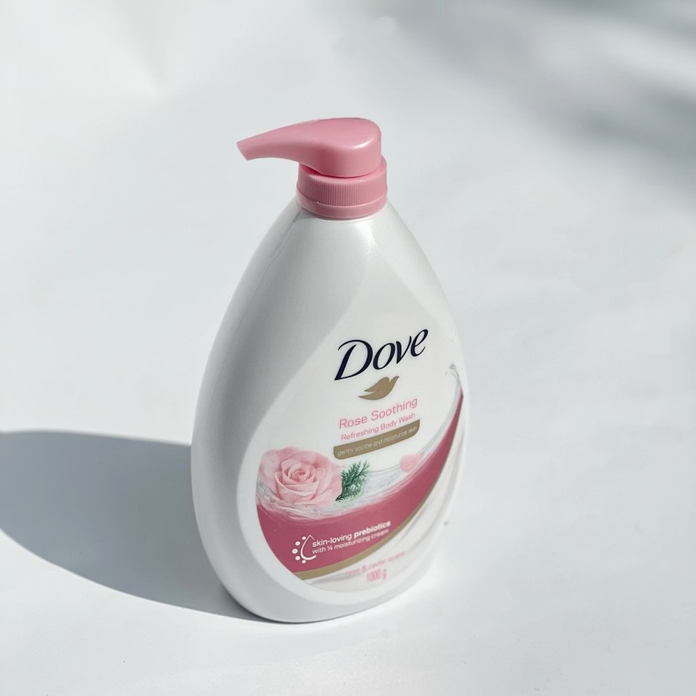 Dove rose soothing refreshing body wash