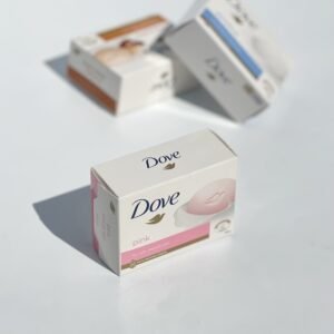 Dove pink beauty bar