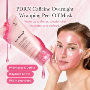 Medicube PDRN Caffeine Overnight Wrapping Peel Off Mask