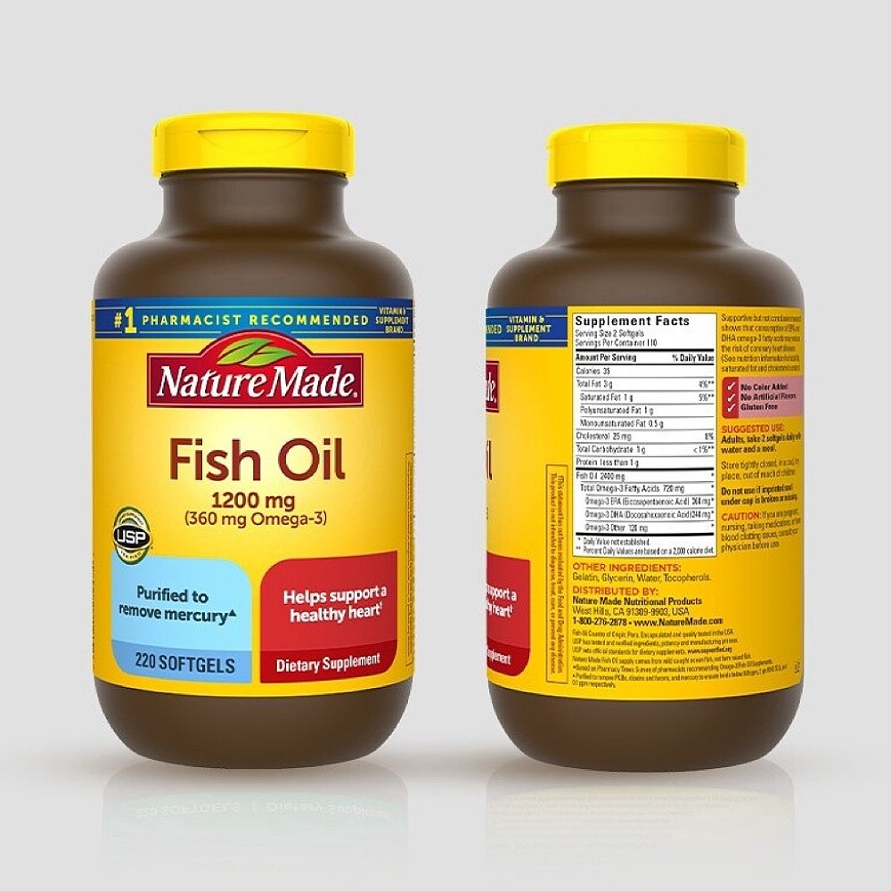 Nature Made Fish oil - Image 3