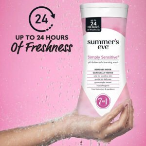 Summer's eve simply sensitive pH-balanced cleansing wash