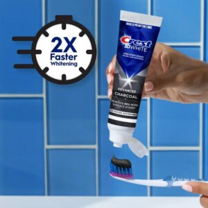 Crest 3D white advanced charcoal