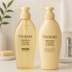 Tsubaki premium volume & repair set shampoo + conditioner