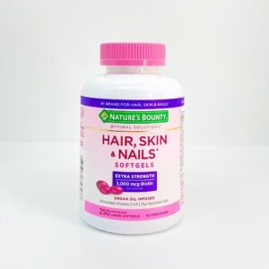 Nature's bounty hair, skin & nails soft gel