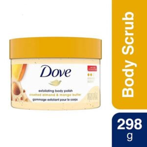 Dove exfoliating body polish crushed almond & mango butter