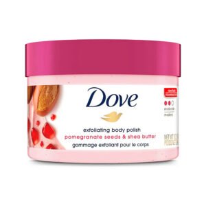 Dove exfoliating body polish pomegranate seeds & shea butter